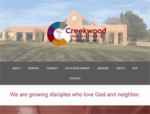 Tablet Screenshot of creekwood.org